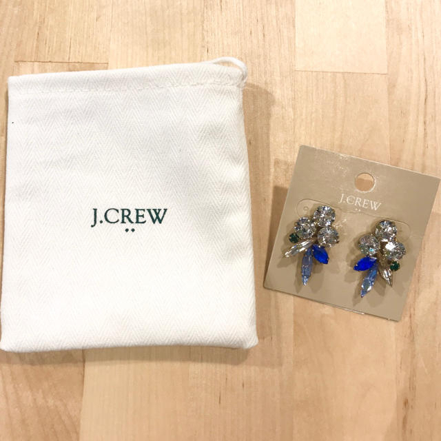 J.Crew(ジェイクルー)の☆J.CREW Factory☆ビジューピアス/ブルー系/新品・未使用♪ レディースのアクセサリー(ピアス)の商品写真