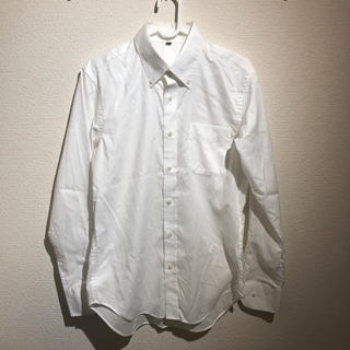 ムジルシリョウヒン(MUJI (無印良品))の白 シャツ メンズ M 無印(シャツ)
