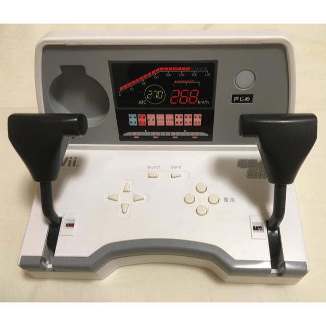 Wii(ウィー)の◆希少・美品◆はじめての電車でGOセット エンタメ/ホビーのゲームソフト/ゲーム機本体(家庭用ゲームソフト)の商品写真