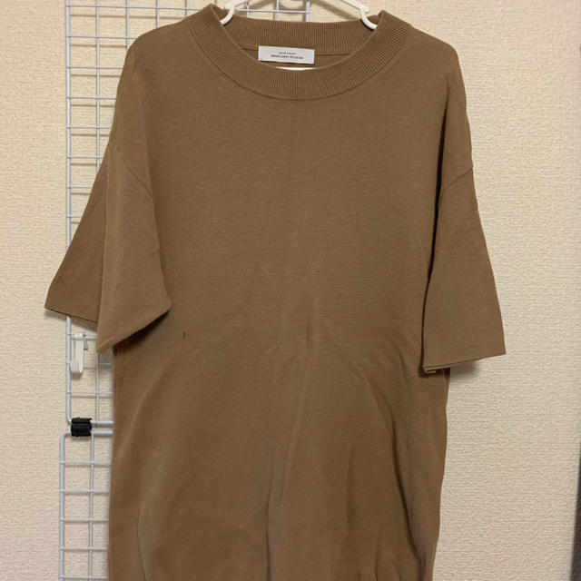 UNITED ARROWS(ユナイテッドアローズ)のニット生地 Tシャツ メンズのトップス(Tシャツ/カットソー(半袖/袖なし))の商品写真