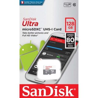 SanDisk MicroSDカード 128GB 新品 SDSQUNS-128G(PC周辺機器)