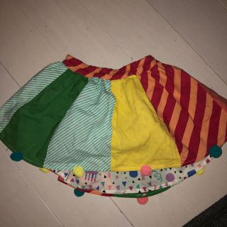 サニーランドスケープ(SunnyLandscape)のSummer🌻裏地まで可愛いスカート   90センチ(スカート)