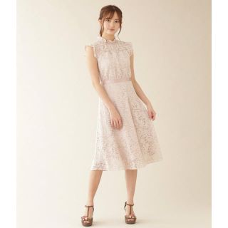 ジルバイジルスチュアート(JILL by JILLSTUART)のジルバイジルスチュアート レイシーミニドレス レースワンピ(ひざ丈ワンピース)