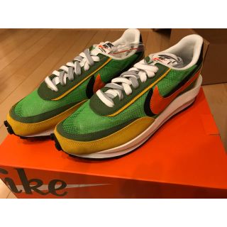 ナイキ(NIKE)の24時間限定NIKE×Sakai LD Waffle Green 希少29cm(スニーカー)