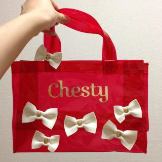 チェスティ(Chesty)のchesty ビニールバック(トートバッグ)