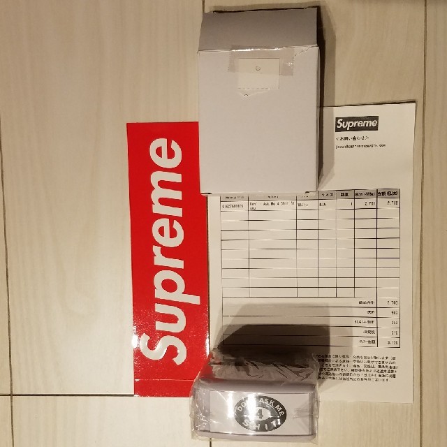 Supreme(シュプリーム)の付属品完備　Supreme　Don'tAskMe 4Shit Stanp インテリア/住まい/日用品のインテリア/住まい/日用品 その他(その他)の商品写真