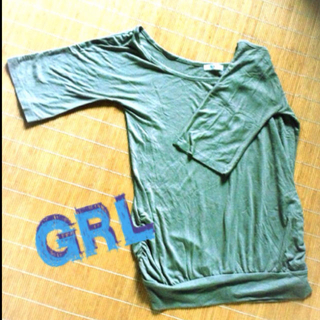 グレイル(GRL)の♡ルーズTシャツ♡(カットソー(長袖/七分))