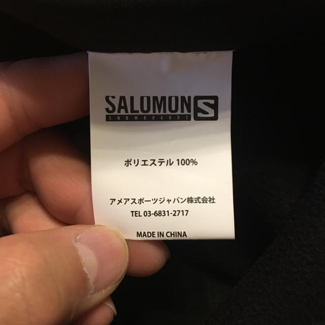 SALOMON(サロモン)のねこ様専用 SALOMON フードウォーマー スポーツ/アウトドアのスノーボード(アクセサリー)の商品写真