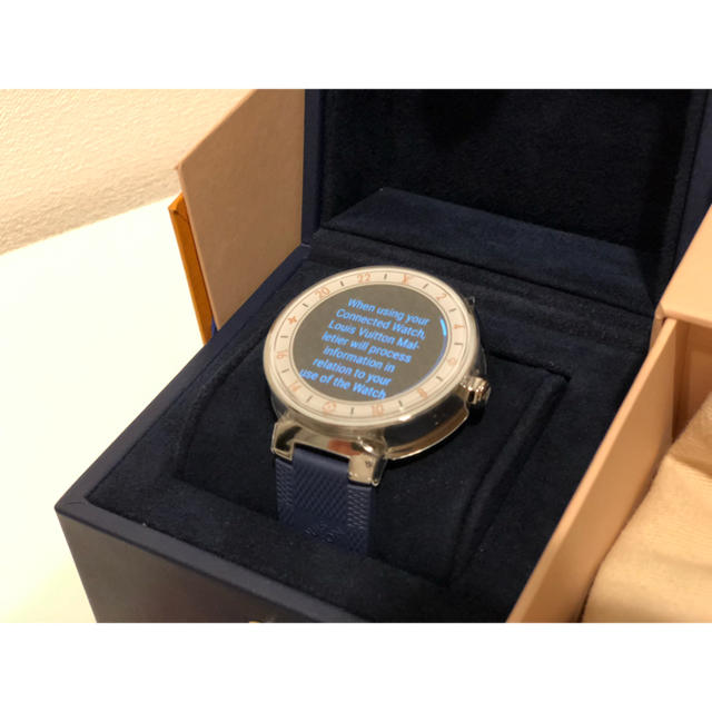 LOUIS VUITTON(ルイヴィトン)のLOUIS VUITTON タンブール ホライゾン 腕時計 ベルト2点セット メンズの時計(腕時計(デジタル))の商品写真