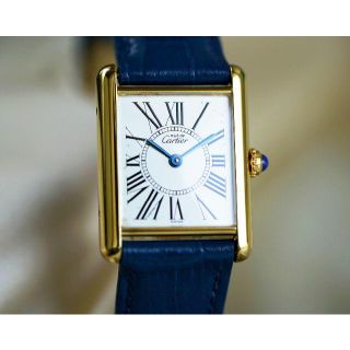 カルティエ(Cartier)の美品 カルティエ マスト タンク オパラン LM Cartier(腕時計(アナログ))