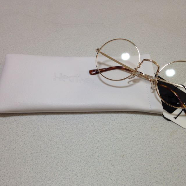 heather(ヘザー)のHether 丸メガネ レディースのファッション小物(サングラス/メガネ)の商品写真