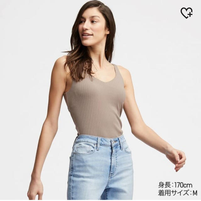 UNIQLO(ユニクロ)のワイドリブブラタンクトップ  3色セット レディースのトップス(タンクトップ)の商品写真