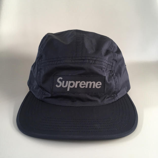 supreme camp cap ボックスロゴ reflective 3M