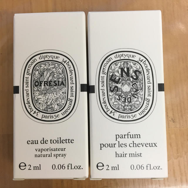 diptyque(ディプティック)のN さん専用 diptyque ヘアミスト とオーデコロン 2ml コスメ/美容のヘアケア/スタイリング(ヘアウォーター/ヘアミスト)の商品写真