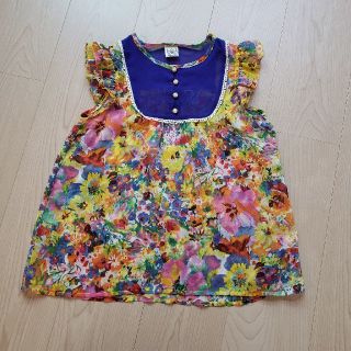 バックナンバー(BACK NUMBER)のBACK NUMBER KIDS花柄のトップス　130(Tシャツ/カットソー)