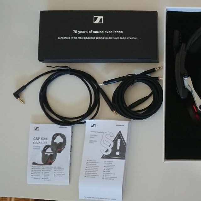 SENNHEISER(ゼンハイザー)のSENNHEISER GSP600  スマホ/家電/カメラのオーディオ機器(ヘッドフォン/イヤフォン)の商品写真