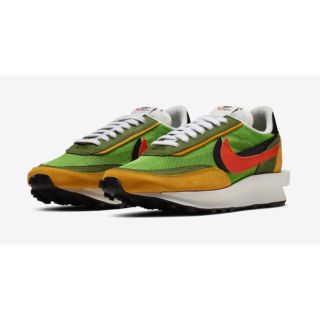 ナイキ(NIKE)のNIKE × SACAI  LD WAFFLE GREEN グリーン 28.0(スニーカー)