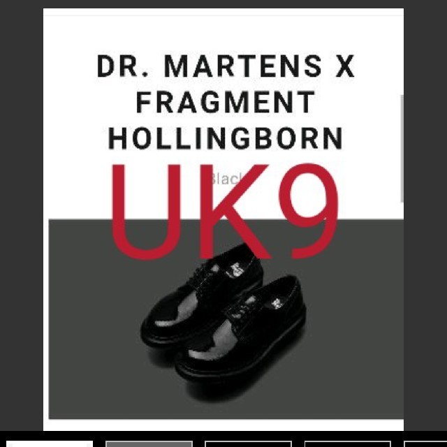 DR. MARTENS X FRAGMENTドクターマーチン X フラグメント