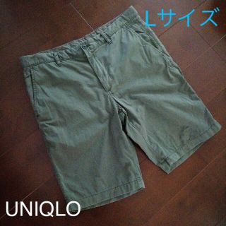 ユニクロ(UNIQLO)のユニクロ　ハーフパンツ　Lサイズ(ショートパンツ)