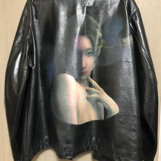 ヨウジヤマモト(Yohji Yamamoto)のヨウジヤマモト 内田すずめ レザージャケット(レザージャケット)