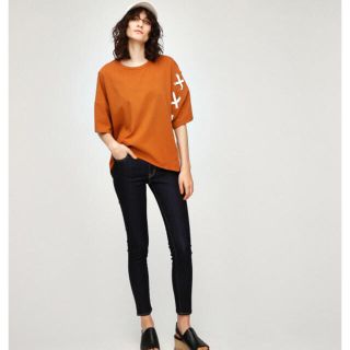 マウジー(moussy)のワンウォッシュスキニー 25インチ(デニム/ジーンズ)