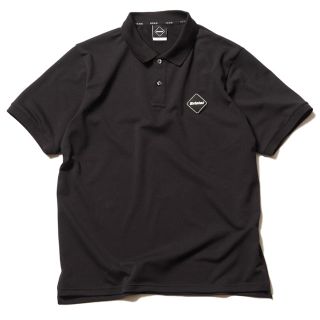 エフシーアールビー(F.C.R.B.)のS 新品 FCRB 19SS BIG LOGO POLO BLACK(ポロシャツ)