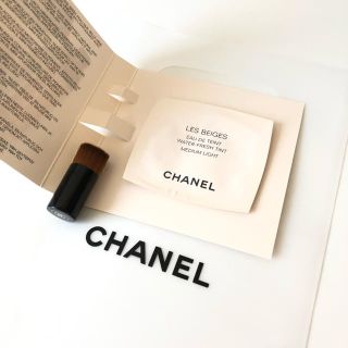 シャネル(CHANEL)のシャネル サンプル レベージュ  ファンデーション ブラシ(サンプル/トライアルキット)