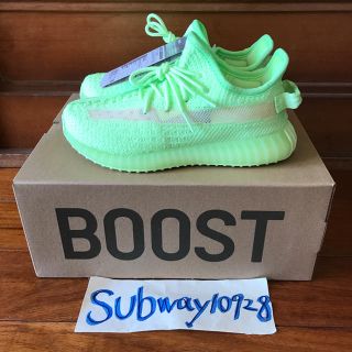 アディダス(adidas)のYEEZY BOOST 350 V2 GLOW KIDS 19.5(スニーカー)