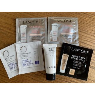 ランコム(LANCOME)のランコム UV ローズ タンイドル リキッド シャネル CC トランシーノ CC(サンプル/トライアルキット)