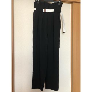 ローズバッド(ROSE BUD)のROSEBUD テーパードパンツ ベルト付き(カジュアルパンツ)