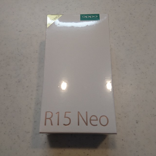 【未開封】OPPO R15 Neo ダイヤモンドブルー
