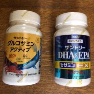 サントリー　DHA&EPA グルコサミン　セット売り