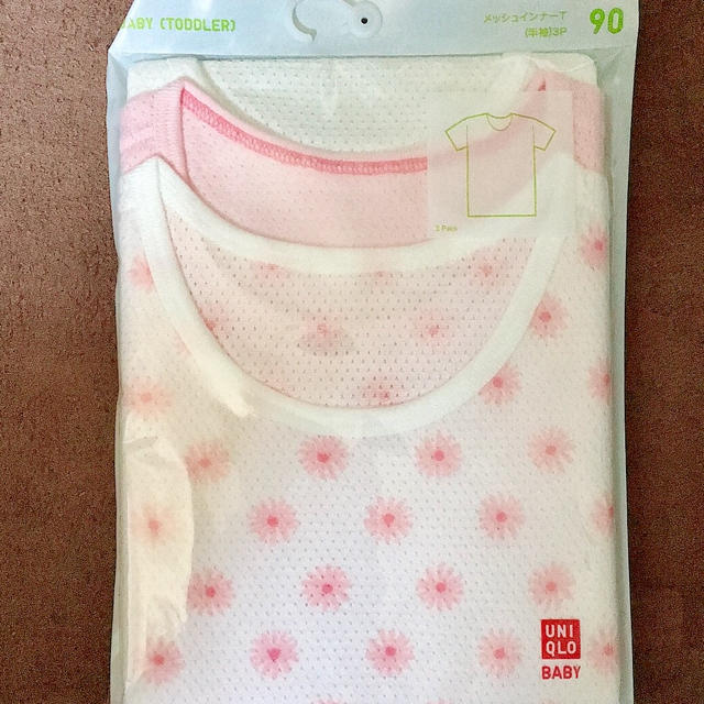 UNIQLO(ユニクロ)のユニクロ 90 肌着 キッズ/ベビー/マタニティのキッズ服女の子用(90cm~)(下着)の商品写真