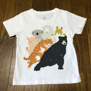 グラニフ(Design Tshirts Store graniph)のグラニフ graniph キッズTシャツ チューチューアニマルズ 100cm(Tシャツ/カットソー)