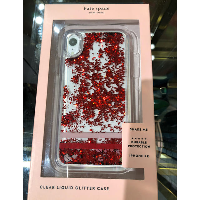 kate spade new york - Kate Spade iPhone XR ケース グリッターshake me!の通販 by Ducky&Goose's shop｜ケイトスペードニューヨークならラクマ