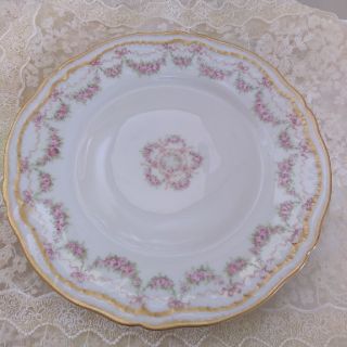 アビランド(Haviland)の美品！レア！アビランドリモージュ　リボンガーランド　ローズガ可愛い♡プレート(食器)