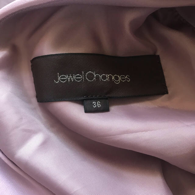 Jewel Changes(ジュエルチェンジズ)のJewelChanges ジュエルチェンジズ ワンピース 紫 レディースのワンピース(ひざ丈ワンピース)の商品写真