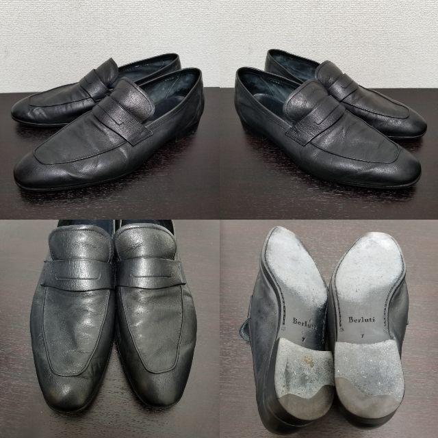 Berluti(ベルルッティ)のベルルッティ　ドレスシューズ　黒　レザー　美品！ Berluti メンズの靴/シューズ(ドレス/ビジネス)の商品写真