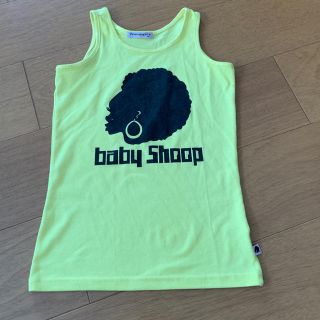 ベイビーシュープ(baby shoop)のbaby shoop  黄色 タンクトップ キッズ ジュニア (Tシャツ/カットソー)