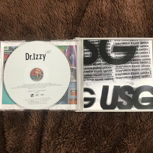 UNISON SQUARE GARDEN(ユニゾンスクエアガーデン)のUNIZON SQUARE GARDEN 6thアルバム「Dr.Izzy」 エンタメ/ホビーのCD(ポップス/ロック(邦楽))の商品写真