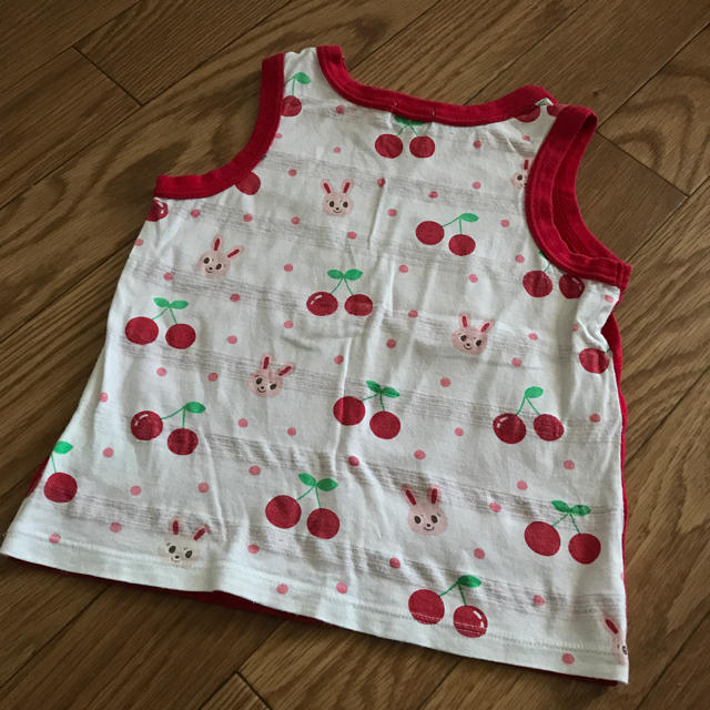 mikihouse(ミキハウス)の専用 ☆タンクトップ2枚セット キッズ/ベビー/マタニティのキッズ服女の子用(90cm~)(Tシャツ/カットソー)の商品写真