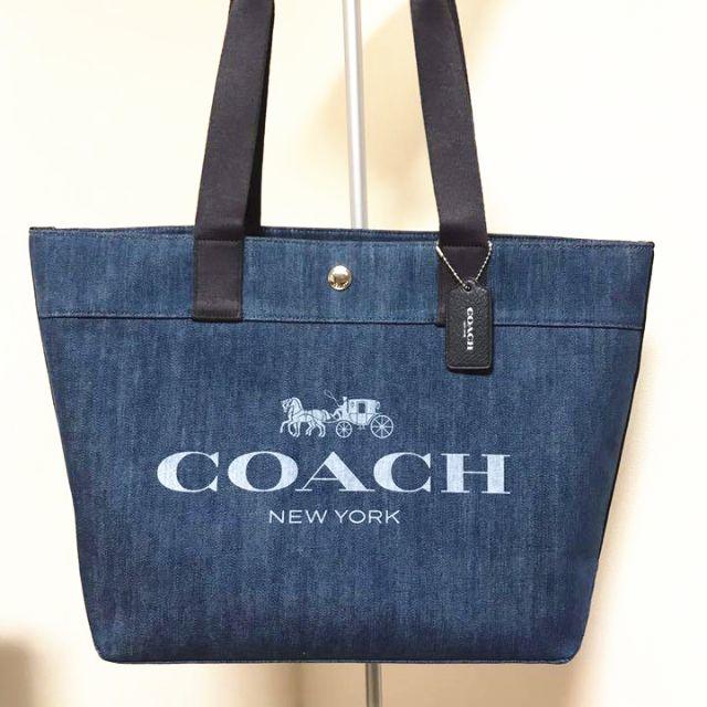 COACH - コーチ デニム トート バッグ 新品 COACHの通販 by アサクラ's shop｜コーチならラクマ