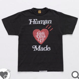 ジーディーシー(GDC)のHuman Made × Grls Don't Cry T-shirt 黒 M(Tシャツ/カットソー(半袖/袖なし))