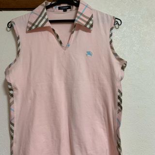 バーバリーブルーレーベル(BURBERRY BLUE LABEL)のノースリーブTシャツ(Tシャツ(半袖/袖なし))