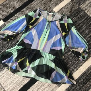 ダイアンフォンファステンバーグ(DIANE von FURSTENBERG)のDIANE von FURSTENBERG シルクチュニック(チュニック)