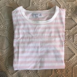 アニエスベー(agnes b.)のagnes b borderT pink(Tシャツ(長袖/七分))