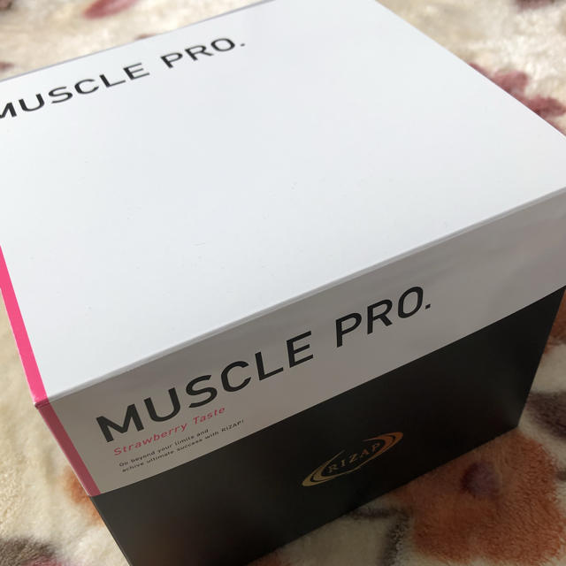 RIZAP／MUSCLE PRO.ストロベリー風味健康食品