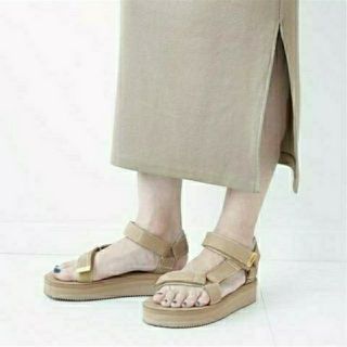 ドゥーズィエムクラス(DEUXIEME CLASSE)のDeuxieme Classe★SUICOKE SUEDE SANDAL★38(サンダル)