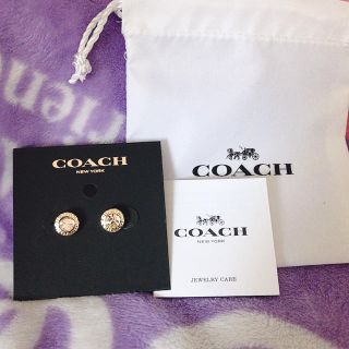 コーチ(COACH)の新品COACH サークルピアス(ピアス)