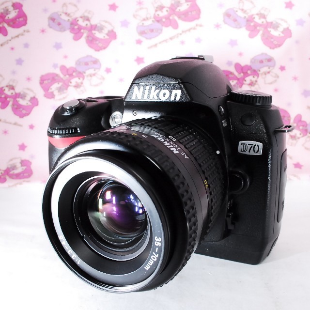 ❤Wi-Fi付き♪初めての一眼レフに最適！！❤️ ️Nikon ニコン D70